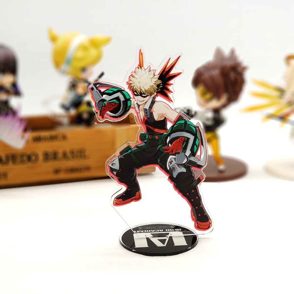 My Hero Academia bakugou katsuki japanese boku acrylic standee figurines desk decoration cake topper anime