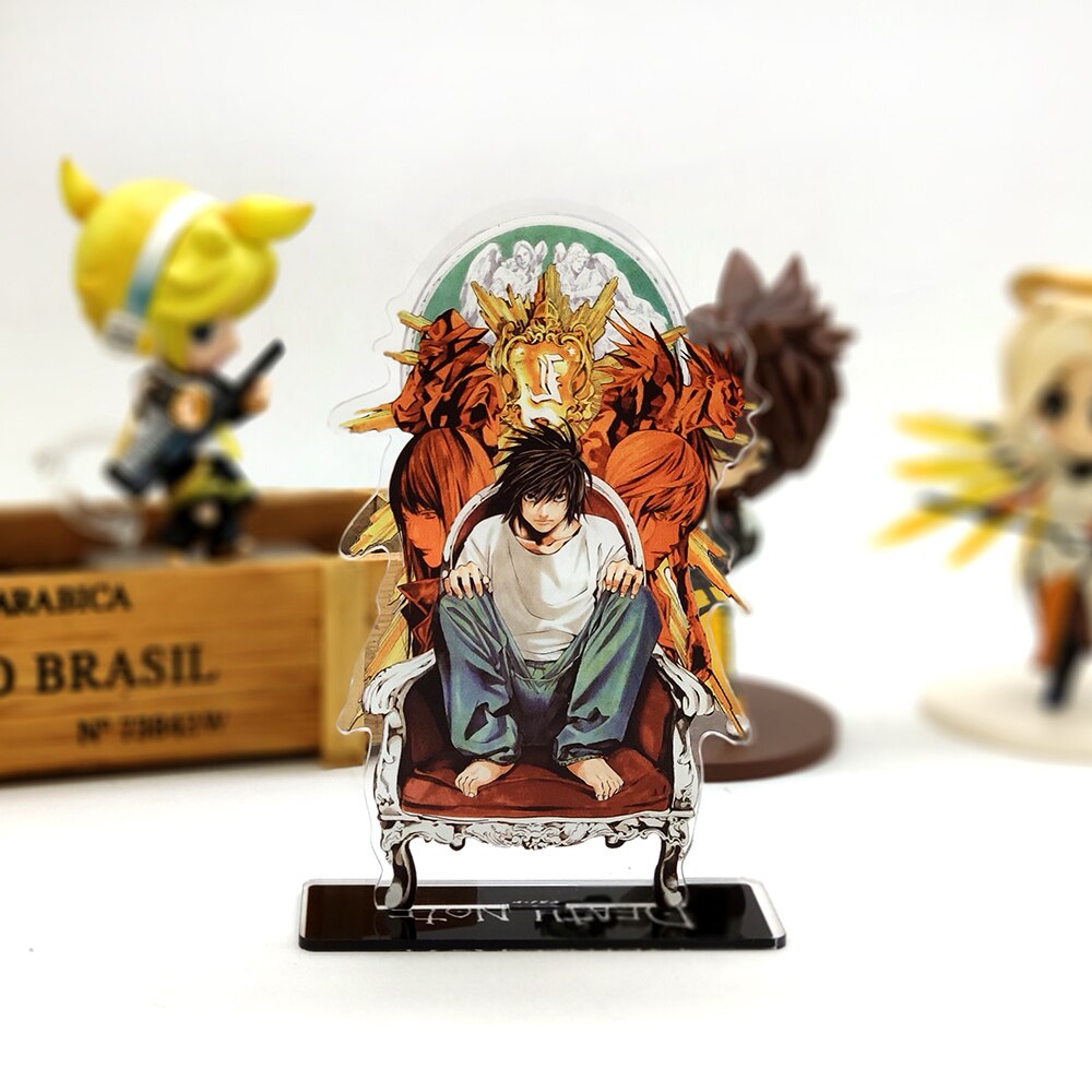 death note L Light Yagami Kira Eru Ryuk japanese manga acrylic standee figurines desk decoration cake topper anime