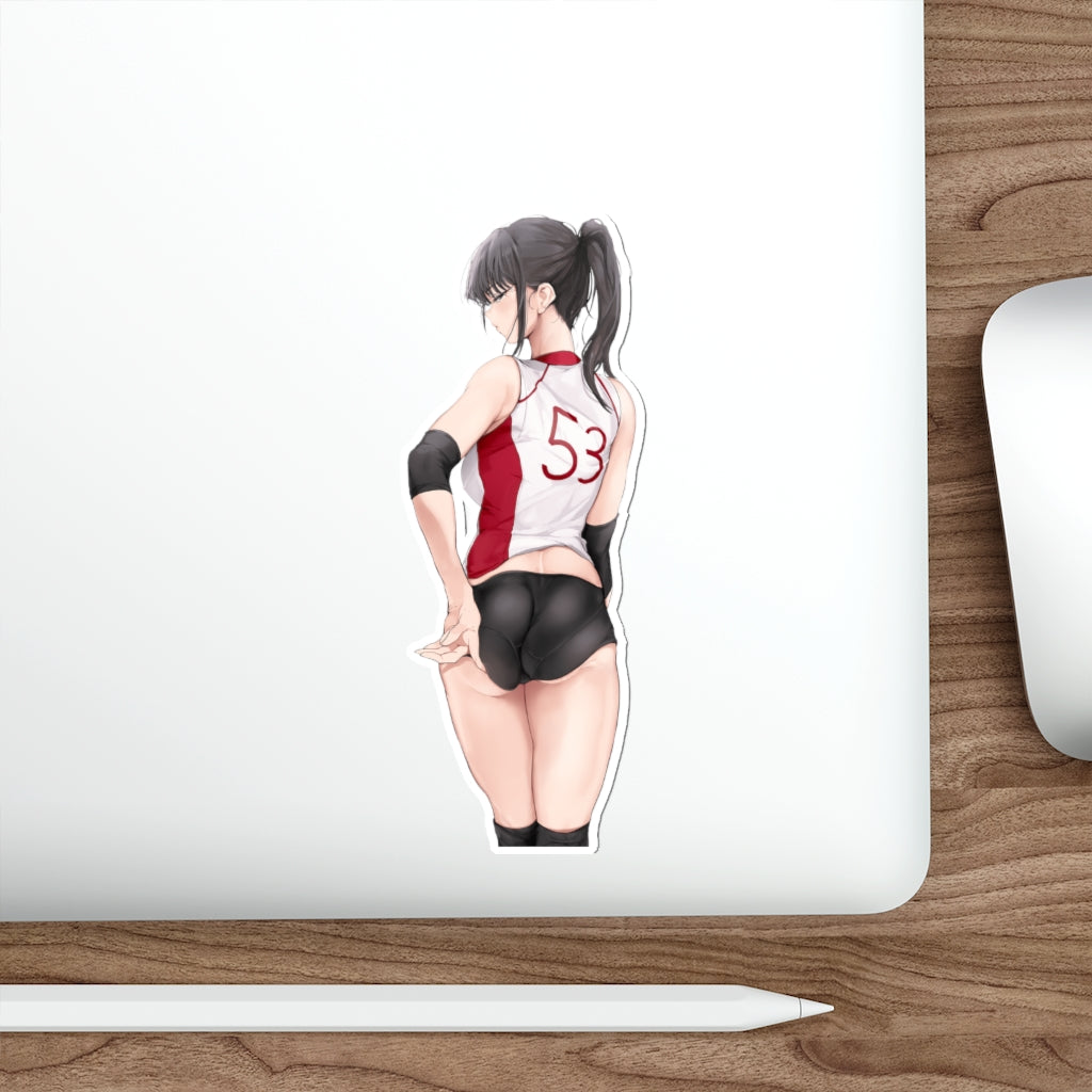 Komi San Sexy Gym Uniform Cute Butt Waterproof Sticker - Ecchi Vinyl D –  Hokozan Anime