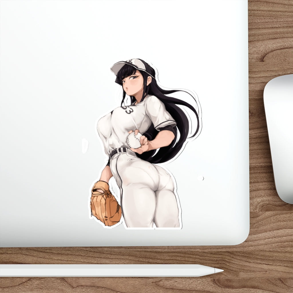 Komi San Sexy Ass Baseball Waifu Waterproof Sticker - Ecchi Vinyl Deca –  Hokozan Anime