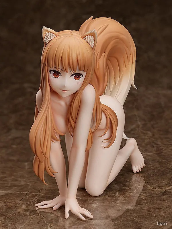 1/4 FREEing Figure Spice and Wolf Figure Holo Anime Fox Girl PVC Action Figure Toy Native Statue Adult Collection Model Doll