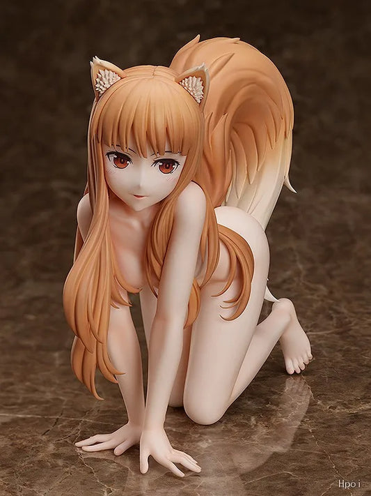 1/4 FREEing Figure Spice and Wolf Figure Holo Anime Fox Girl PVC Action Figure Toy Native Statue Adult Collection Model Doll