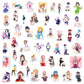 10/30/50pcs Cute Cartoon Sexy Beauty Anime Female Kawaii Stickers DIY Travel Luggage Guitar Laptop Graffiti Sticker Decal Toy F5