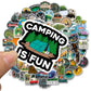 10/30/50/100PCS Outdoor Explore Mountain Climbing Stickers For Laptop Guitar Luggage Graffiti Sticker Decal Kid Classic Toys F5