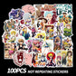 10/30/50/100PCS Japanese Anime Seven Deadly Sins Stickers Luggage DIY Toy Guitar Laptop Skateboard Kid Decal Graffiti Sticker F5