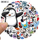 10/30/50/100PCS Cute Cartoon Penguin Animal Stickers DIY Toys Stationery Skateboard Notebook Suitcase Decals Graffiti Sticker F5