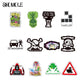 10/30/50PCS Cartoon Programming Geek Hacker Developer Language Logo DIY Toy Laptop Motorcycle Skateboard Graffiti Stickers F5