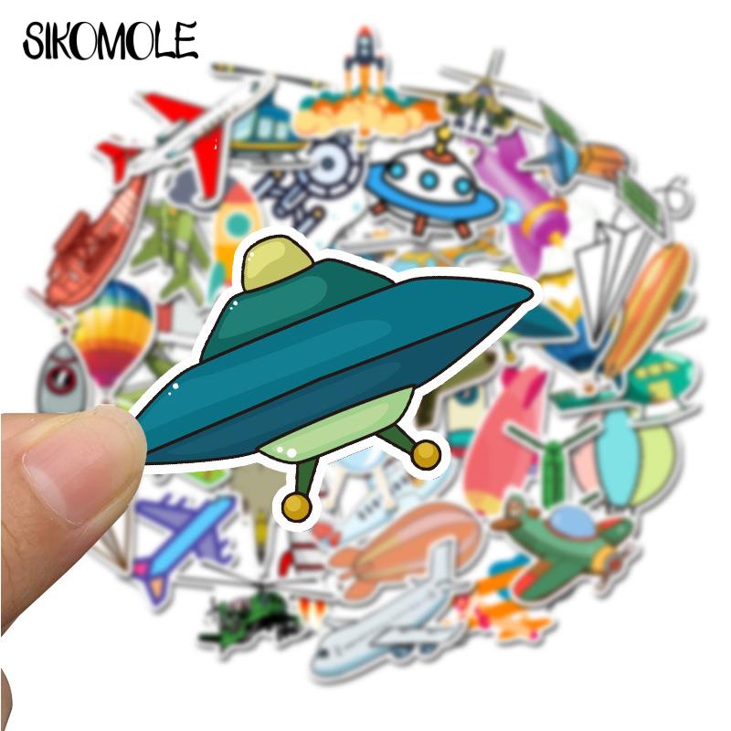 10/40PCS Cartoon Colorful Flying Tools Serie Sticker Case DIY Toy Luggage Laptop Skateboard Motorcycle Bicycle Decal Stickers F5