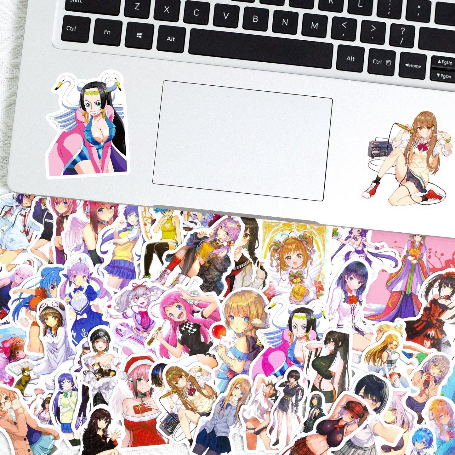 10/30/50pcs Cute Cartoon Sexy Beauty Anime Female Kawaii Stickers DIY Travel Luggage Guitar Laptop Graffiti Sticker Decal Toy F5