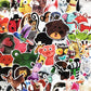 10/30/50PCS Cartoon Cute Watercolor Animals Stickers Car Guitar Motor Luggage Suitcase DIY Toys Decal Graffiti Sticker Kids F5