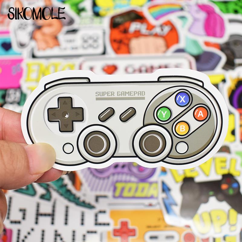 10/30/50pcs Cartoon Nostalgic Games Stickers DIY Toys Laptop Bottle Bicycle Skateboard Luggage Anime Decal Graffiti Sticker F5