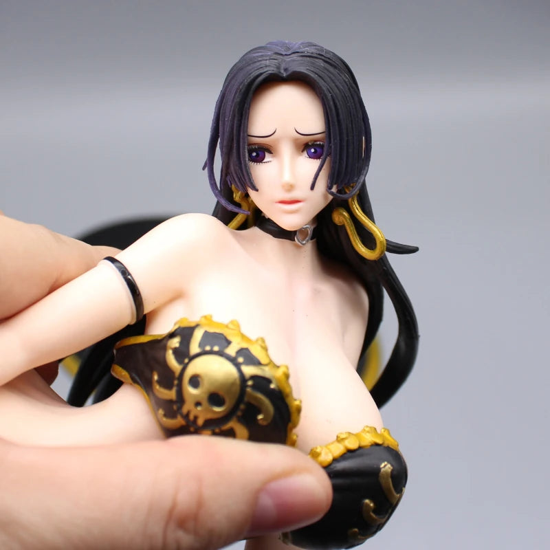 16cm Boa Hancock Anime Figure Sexy Girl Pvc Model Anime Action Toys Game Statue Hentai Figure Adult Toys Doll Friends Gifts