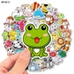 10/30/50/100PCS Cartoon Children's Cute Small Animal Stickers DIY Toy Kid Guitar Car Laptop Snowboard Decals Graffiti Sticker F5