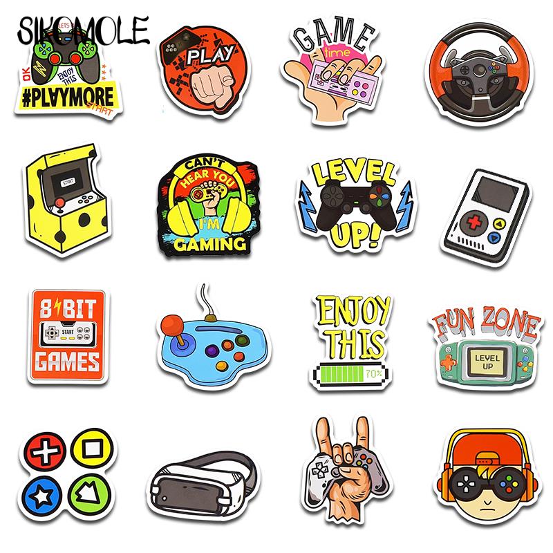 10/30/50pcs Cartoon Nostalgic Games Stickers DIY Toys Laptop Bottle Bicycle Skateboard Luggage Anime Decal Graffiti Sticker F5