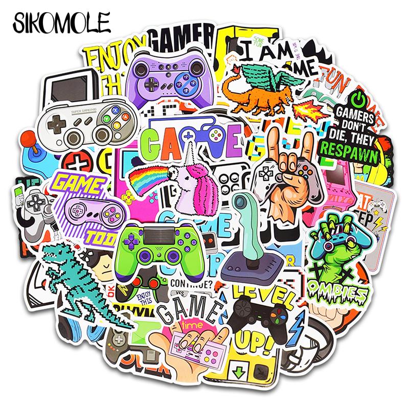 10/30/50pcs Cartoon Nostalgic Games Stickers DIY Toys Laptop Bottle Bicycle Skateboard Luggage Anime Decal Graffiti Sticker F5