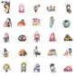 10/30/50PCS Anime Yuru Camp Stickers Kawaii Shima Rin&Nadeshiko DIY Toy Luggage Suitcase Laptop Phone Decals Graffiti Sticker F5