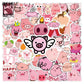 10/30/50PCS Cartoon Pink Pig Animals Stickers Funny Kawaii DIY Bike Travel Luggage Phone Guitar Laptop Decal Graffiti Sticker F5