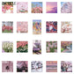 10/30/65PCS Pink Girl Heart Spring Landscape Stickers Beautiful Flower DIY Toys Phone Luggage Laptop Graffiti Decals Sticker F5