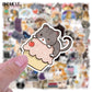 10/30/50/100PCS Kawaii Cat Stickers Cute Cartoon Animals Girl Suitcase Stationery Fridge Bottle Guitar Decal Graffiti Sticker F5