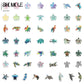 10/30/50PCS Lovely Colorful Sea Turtle Little Sticker DIY Toy Luggage Laptop Skateboard Motorcycle Bicycle Decals Stickers F5