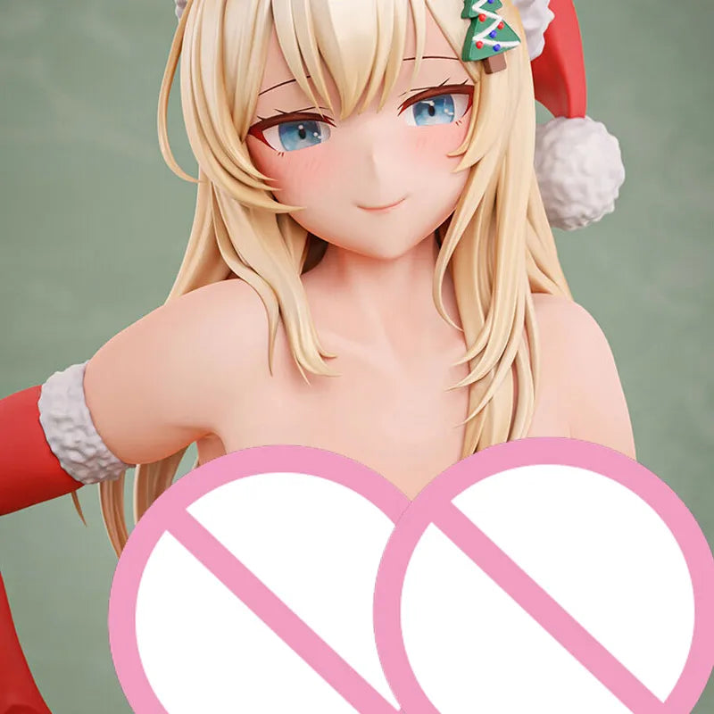 NSFW Insight Nikukan Girl Christmas Present Watashi Carol Sexy Nude Girl 1/7 PVC Action Figure Toy Adults Collection Model Doll