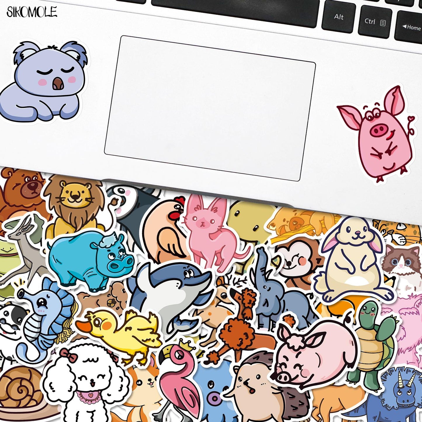 10/30/50/100PCS Cartoon Children's Cute Small Animal Stickers DIY Toy Kid Guitar Car Laptop Snowboard Decals Graffiti Sticker F5