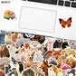 10/30/50PCS Cartoon Zoo Wild Animals Stickers Kawaii Dog Pig DIY Kids Toys Phone Skateboard Laptop Decals Graffiti Sticker F5