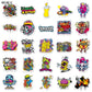 10/30/50pcs Fashion Personalized Street Stickers DIY Kid Toys Laptop Suitcase Skateboard Guitar Decals Graffiti Cartoon Sticker