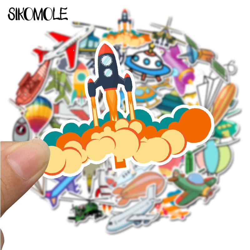 10/40PCS Cartoon Colorful Flying Tools Serie Sticker Case DIY Toy Luggage Laptop Skateboard Motorcycle Bicycle Decal Stickers F5