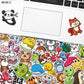 10/30/50/100PCS Cartoon Children's Cute Small Animal Stickers DIY Toy Kid Guitar Car Laptop Snowboard Decals Graffiti Sticker F5