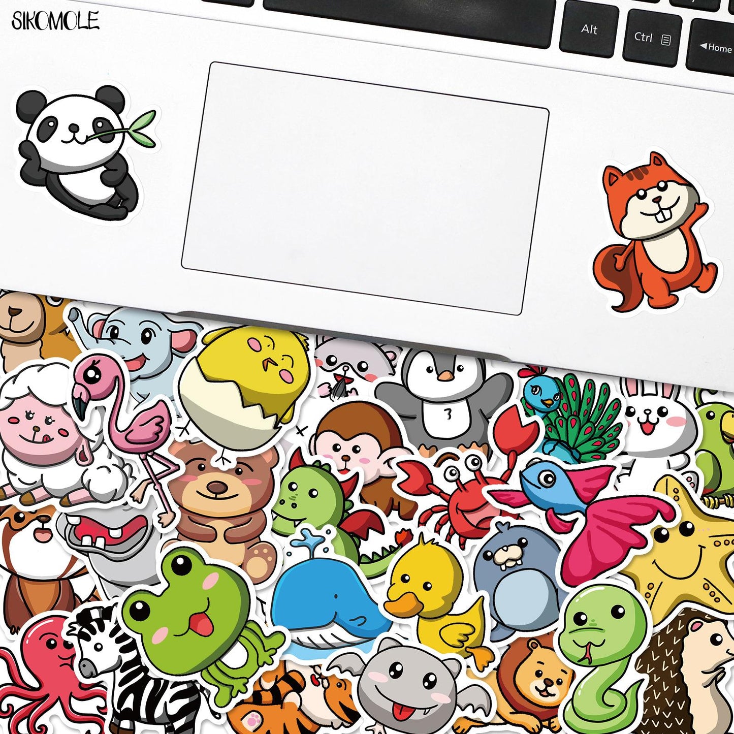 10/30/50/100PCS Cartoon Children's Cute Small Animal Stickers DIY Toy Kid Guitar Car Laptop Snowboard Decals Graffiti Sticker F5