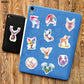 10/30/50PCS Mix Cartoon Watercolor Deer Sticker Kawaii Vinyl For Girl Guitar Travel Fridge Luggage Classic Decal Stickers Kid F5