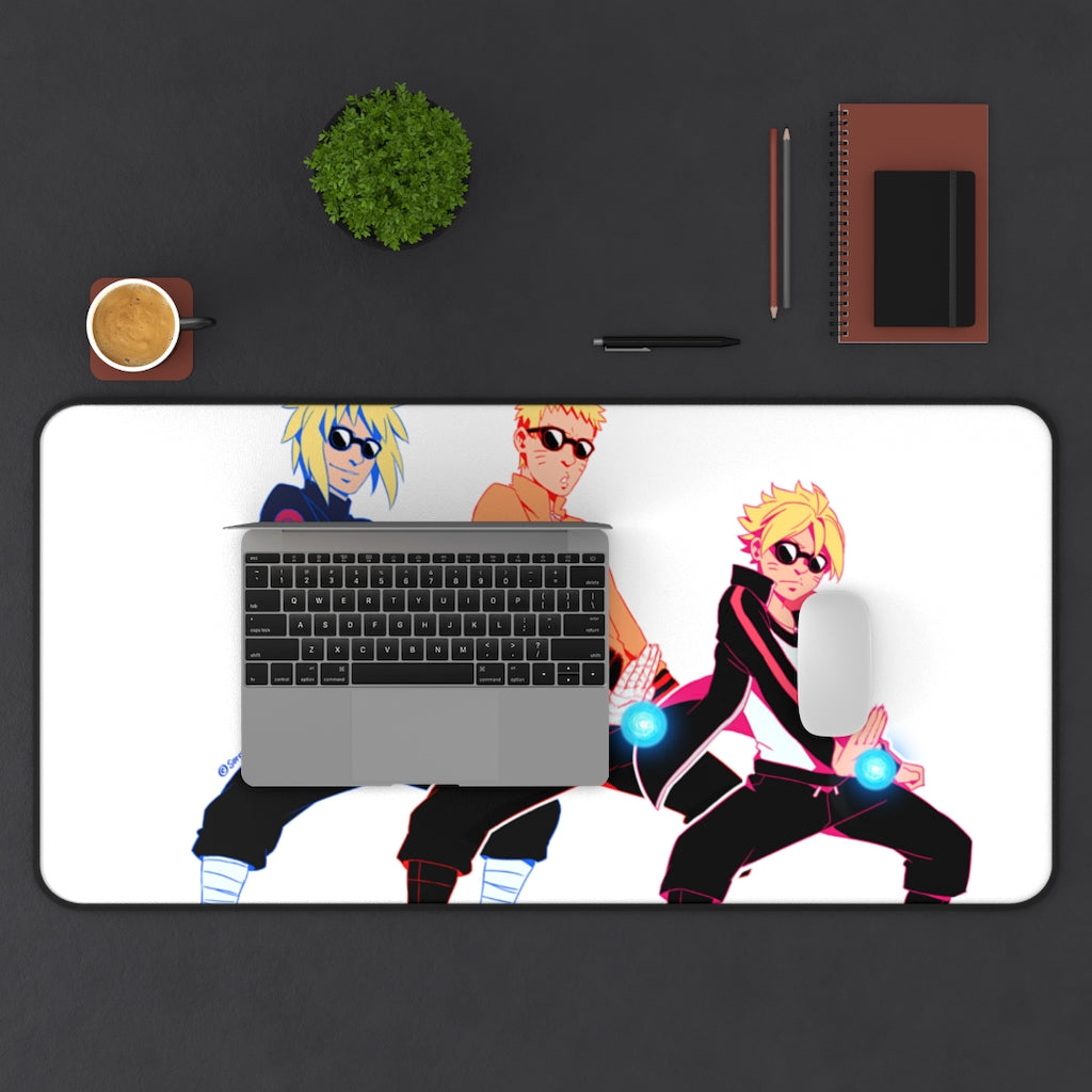 The Rasengan boys - Naruto Shippuden Anime Computer Mouse Pad / Desk Mat - The Mouse Pads Ninja Home Decor