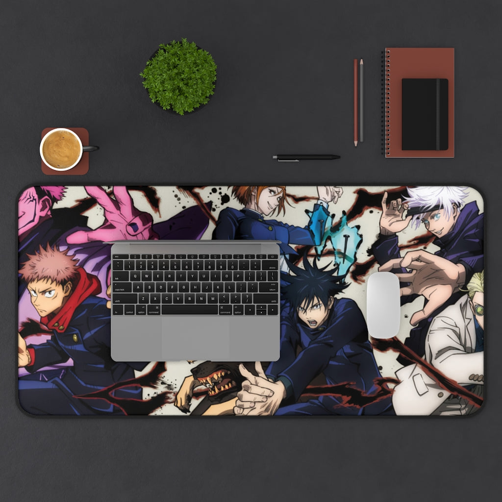 Jujutsu Kaisen Large Mouse pad / Desk mat - Legendary Characters - The Mouse Pads Ninja Home Decor