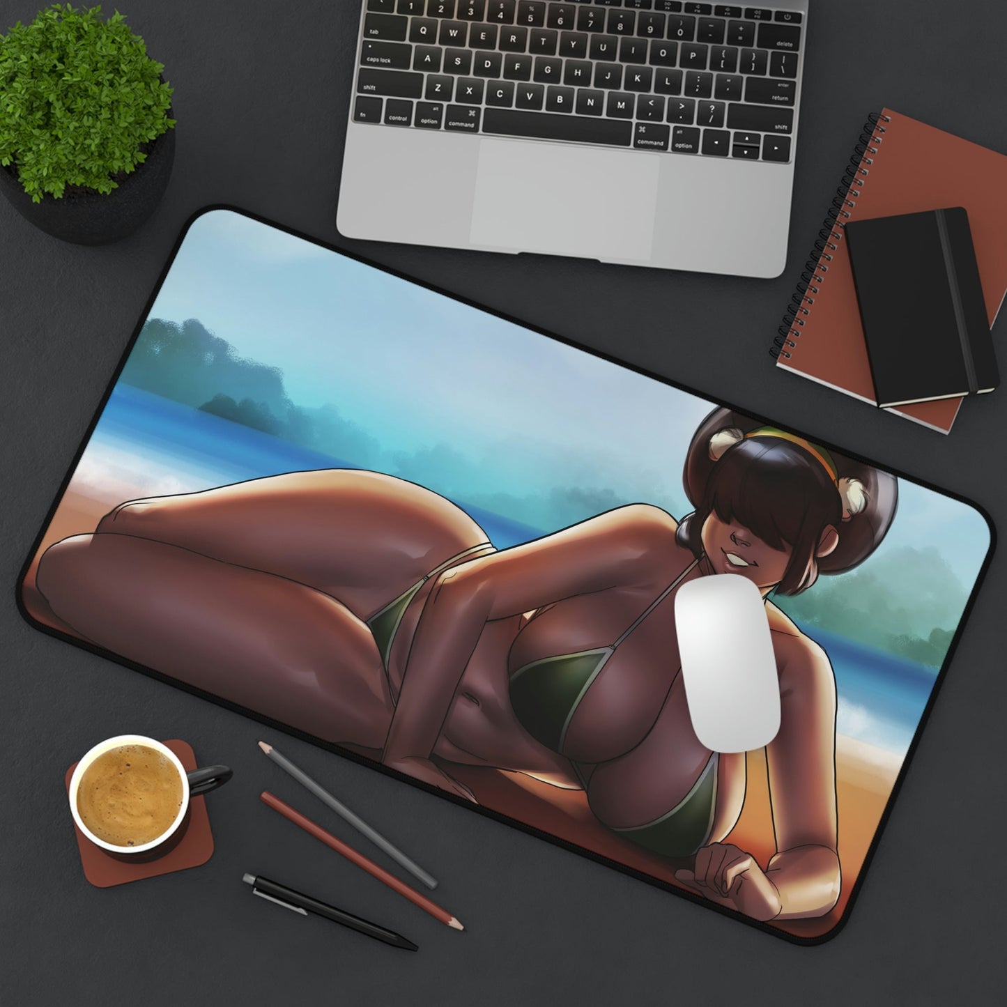 Avatar The Last Airbender Anime Mousepad - Thick Toph Bikini Large Desk Mat - Mouse Pad - MTG Playmat