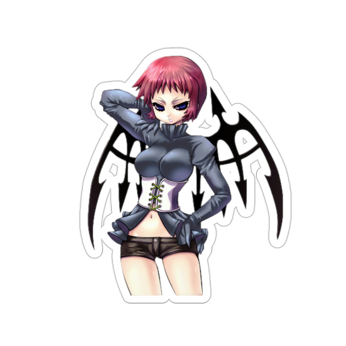 Sexy Uzuki Yashiro The World Ends With You Waterproof Sticker - Weatherproof Vinyl Car Decal