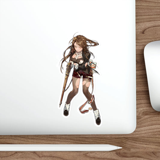 Distressed Lee Enfield Girls Frontline Waterproof Sticker - Weatherproof Vinyl Car Decal