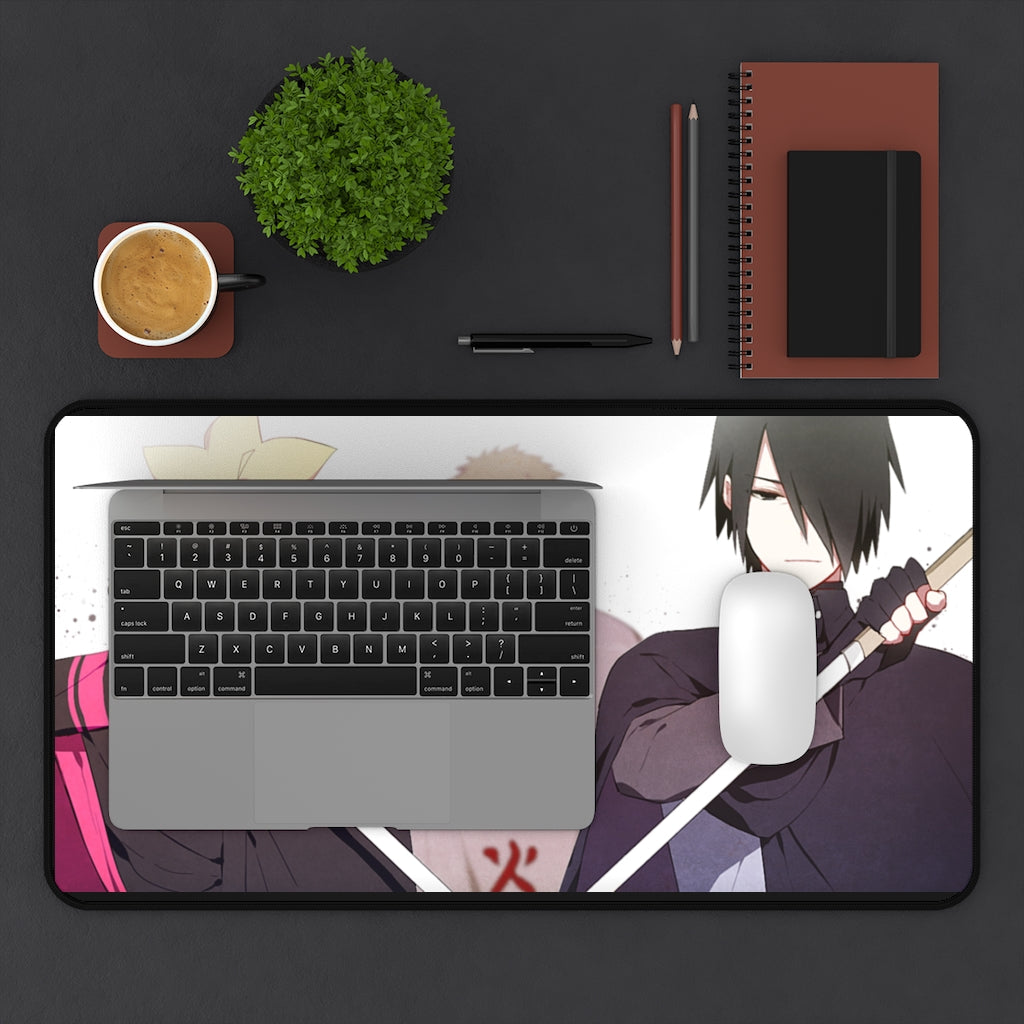 Boruto , Naruto & Sasuke Large Naruto Computer Mouse Pad / Desk Mat - The Mouse Pads Ninja Home Decor