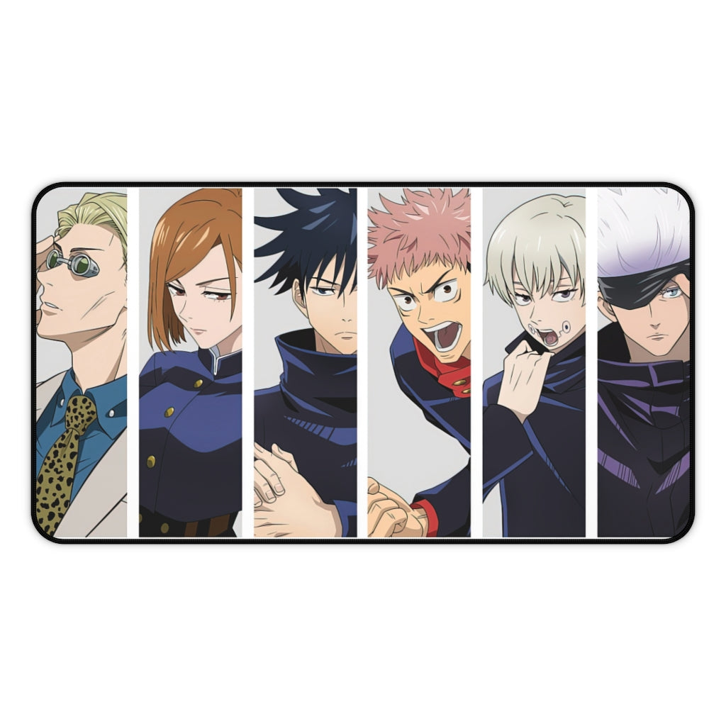 Jujutsu Kaisen Large Mouse pad / Desk mat - Legendary Characters - The Mouse Pads Ninja 12" × 22" Home Decor