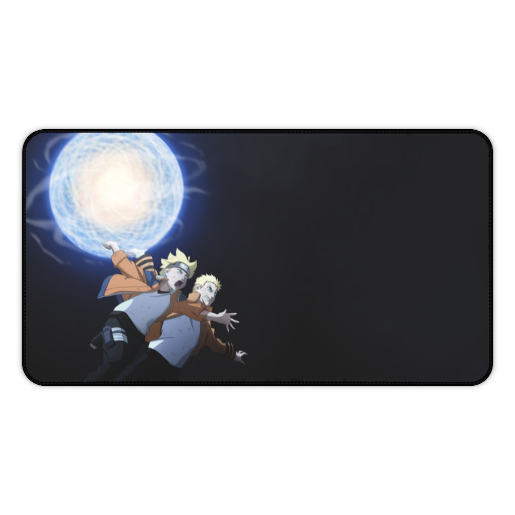 Naruto Anime Mouse Pad / Desk Mat - Father-Son Rasengan - The Mouse Pads Ninja 12" × 22" Home Decor