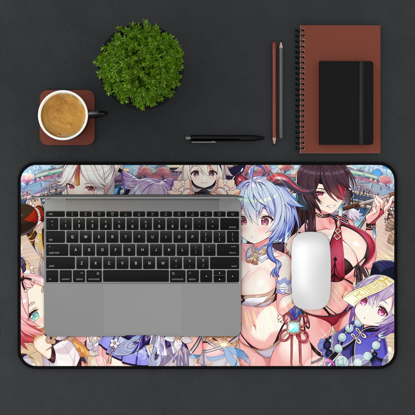 Sexy Genshin Impact Mousepad - Desk Mat - Big Gaming Mouse Pad - Gamer Playmat