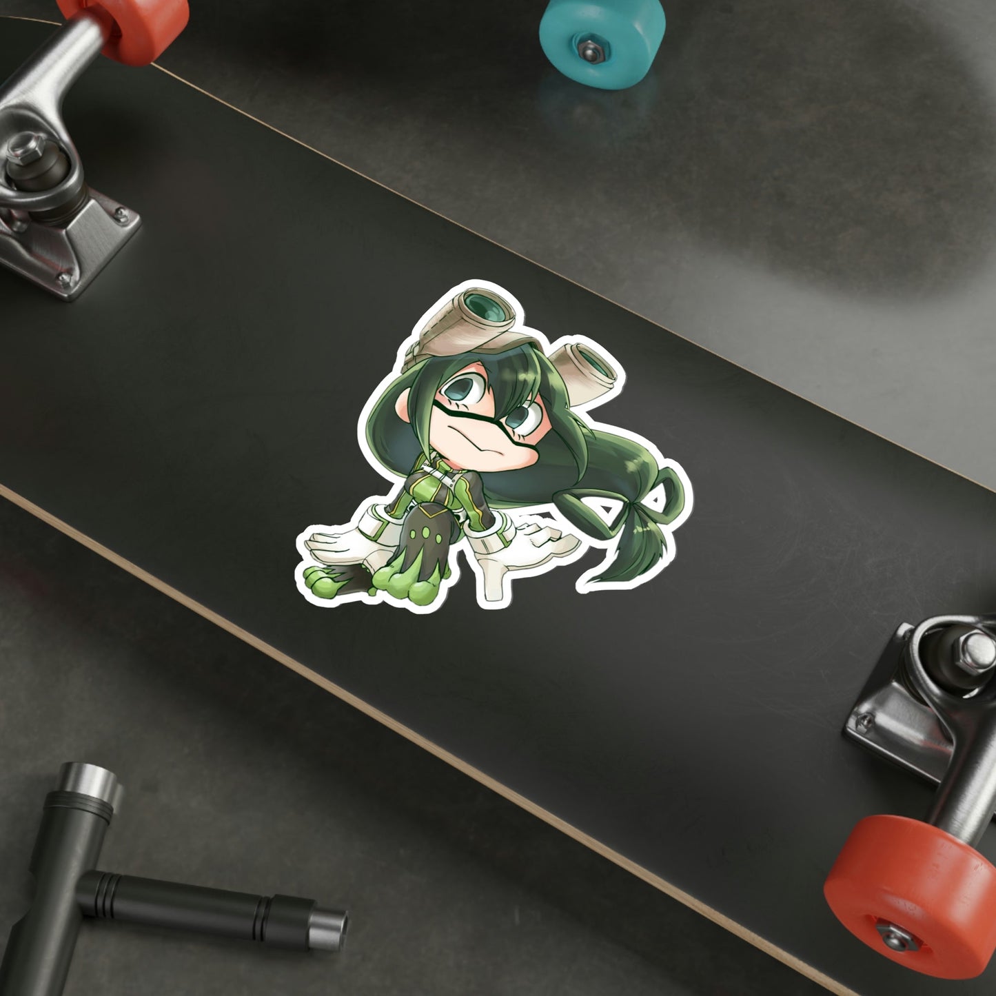 Chibi Froppy My Hero Academia MHA Waterproof Sticker - Weatherproof Vinyl Car Decal