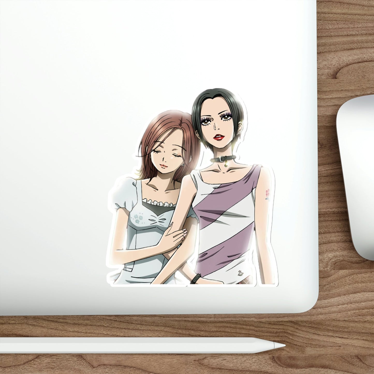 Komatsu and Osaki Nana Anime Sticker - Kawaii Waterproof Decal