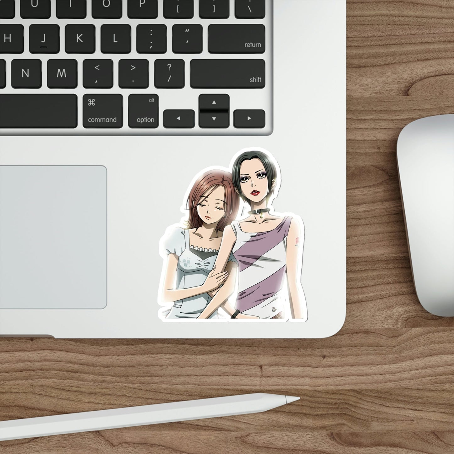 Komatsu and Osaki Nana Anime Sticker - Kawaii Waterproof Decal