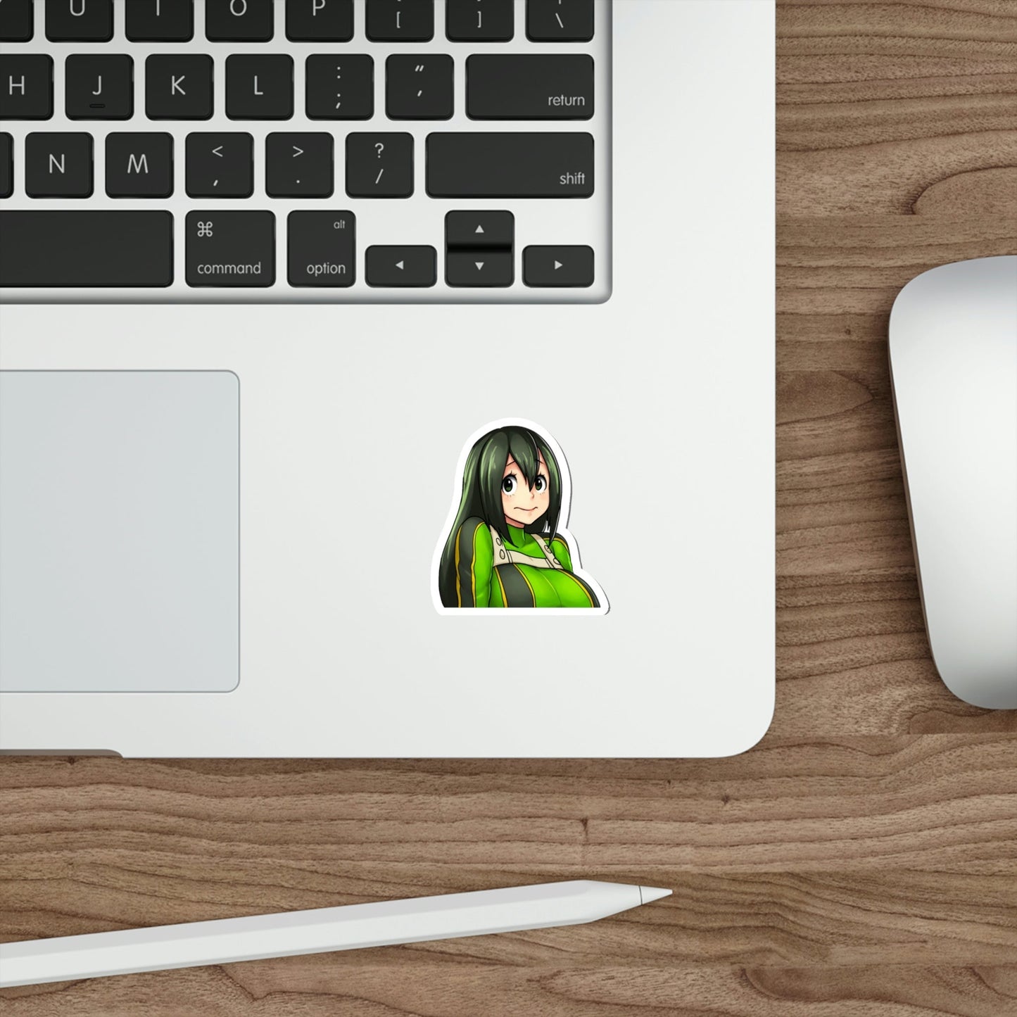 Cute Froppy My Hero Academia Peeker Waterproof Sticker - Weatherproof Vinyl Car Decal