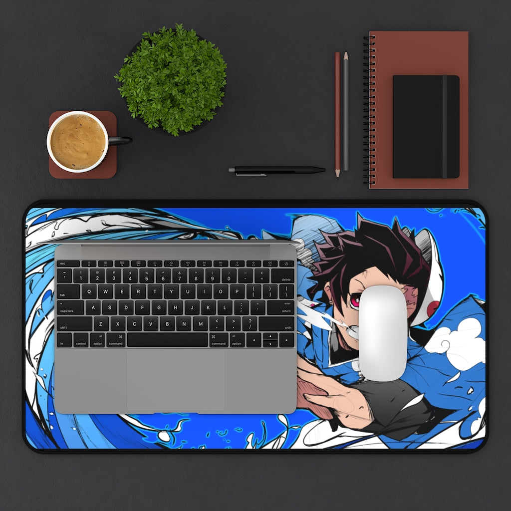 Demon Slayer Mouse pad Anime Large Desk Mat - Tanjirou - The Mouse Pads Ninja Home Decor