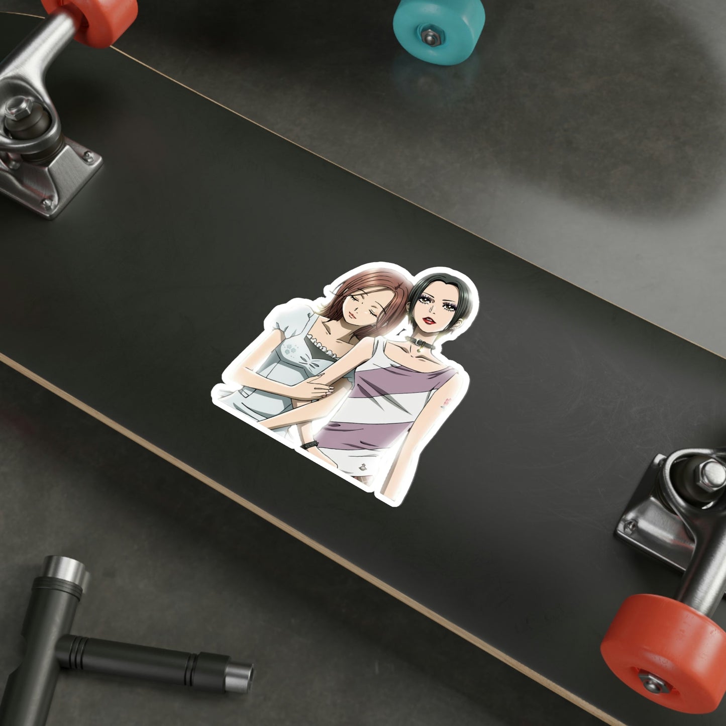 Komatsu and Osaki Nana Anime Sticker - Kawaii Waterproof Decal