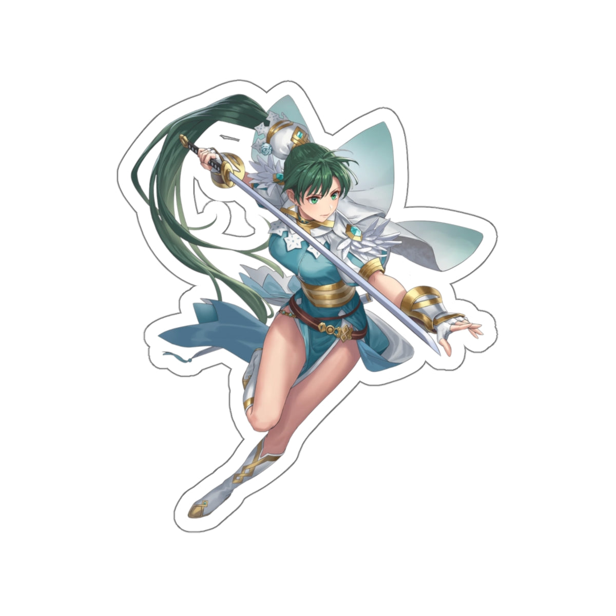 Sexy Lyn Fire Emblem Waterproof Sticker - Weatherproof Vinyl Car Decal