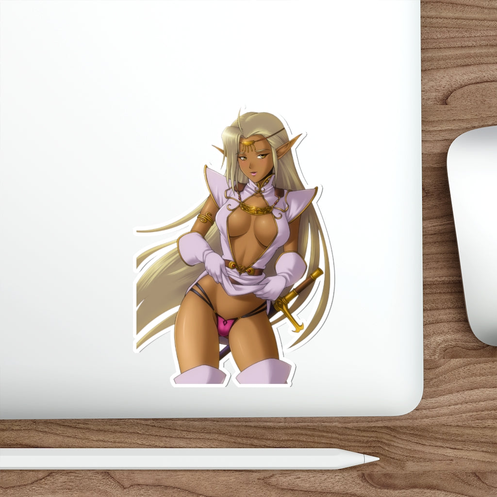 Record of Lodoss War Pirotess Waifu Waterproof Sticker - Ecchi Vinyl Decal