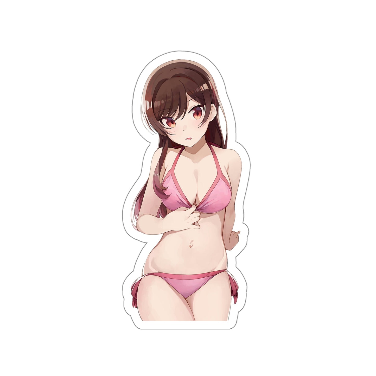 Sexy Bikini Chizuru Mizuhara Rent a Girlfriend Waterproof Sticker - Weatherproof Vinyl Car Decal